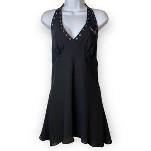 Harley Davidson Black Halter Dress